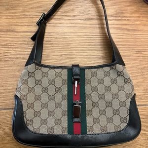 Gucci Jackie O canvas medium hobo bag